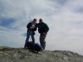 Hunter and Dad reach the top.jpg